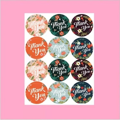 Merci des autocollants de cadeau de Noël d'amant que les labels étiquettent ont personnalisé imprimable