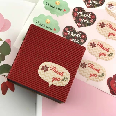 Merci des autocollants de cadeau de Noël d'amant que les labels étiquettent ont personnalisé imprimable