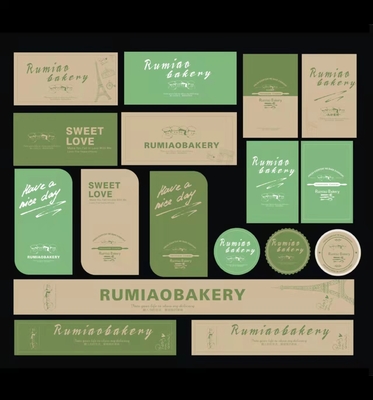 Label cosmétique de bouteille imprimant Logo Printing Private Round Packaging imperméable