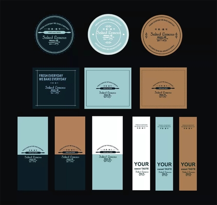Label cosmétique de bouteille imprimant Logo Printing Private Round Packaging imperméable