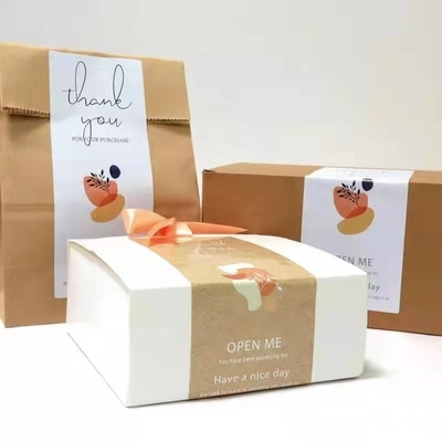 Marque privée de papier Logo Round Waterproof d'autocollant de beauté de vinyle cosmétique de label