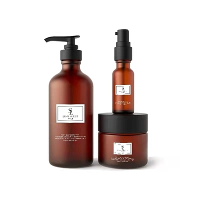 Le PVC cosmétique imperméable de luxe de conception de label marquent le petit pain de machine d'impression
