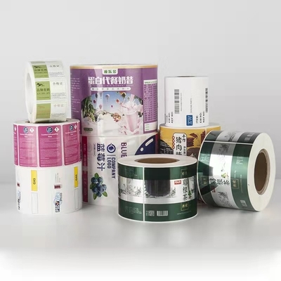 Label cosmétique fait sur commande imprimant le produit chimique quotidien de empaquetage de ménage privé de couleur