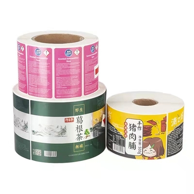 L'impression cosmétique personnalisée de label pour des tubes cogne les autocollants détersifs de label de savon
