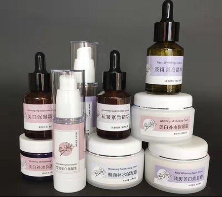Label cosmétique de soin personnel imprimant l'adhésif d'autocollant de bouteille d'aseptisant extérieur