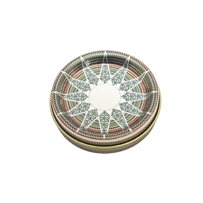 ODM d'OEM de conteneurs de Rose Gold Tin Metal Candle mini