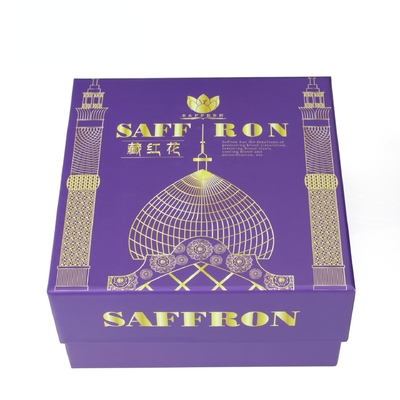boîte à épice du safran 50ml autour d'étain de Tin Jar Tin Aluminum Tea de bougie