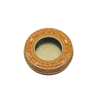 4 onces 8 série de Tin Candle Containers Jars 70x20mm en métal d'once