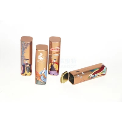Bidons en aluminium Matte Rose Gold 5ml 10ml 20ml 30ml 50ml 60ml 80ml 100ml de baume à lèvres vide