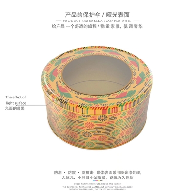 La coutume de luxe de boîte à thé de Tin Box Packaging Gift Square de chocolat en métal a imprimé