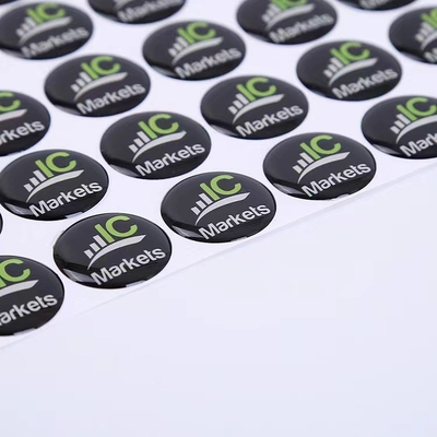 Le fabricant époxyde adhésif Die Cut Stickers de label d'ANIMAL FAMILIER a couvert d'un dôme