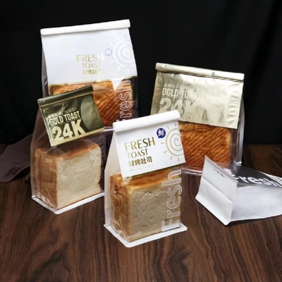 L'emballage zip-lock givré met en sac la coutume écologique rescellable claire de sachet en plastique de vêtements