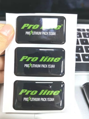 Entreprise d'impression d'autocollants d'étiquettes époxy permanentes rondes 30 mm