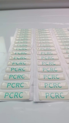 Autocollant époxyde de vinyle imprimant le cristal polychrome adhésif de revêtement