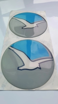 L'autocollant époxyde voûté imprimant le PVC laissent tomber la colle Logo Self Adhesive