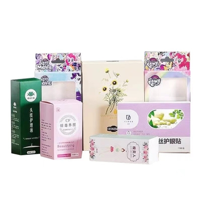 Emballage réutilisé écologique de boîte de papier pour le carton cosmétique de luxe de nourriture