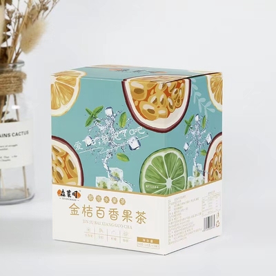 La boîte de empaquetage de papier faite sur commande de cil pour le carton réutilisé par cadeau a ridé l'expédition