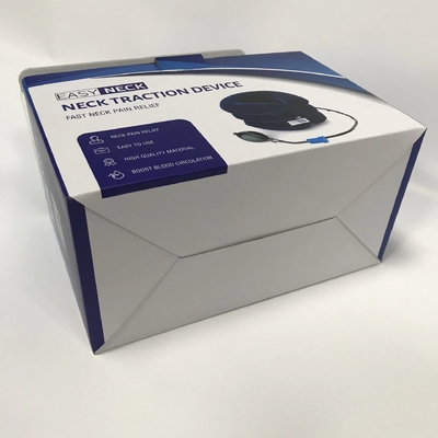 Boîte faite sur commande d'emballage de papier d'OEM Papier d'emballage pour le cadeau en forme de coeur de parfum de bijoux