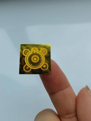 L'anti numéro de série contrefait de degré de sécurité de laser d'autocollant de Holo protègent des consommateurs entourent la coutume