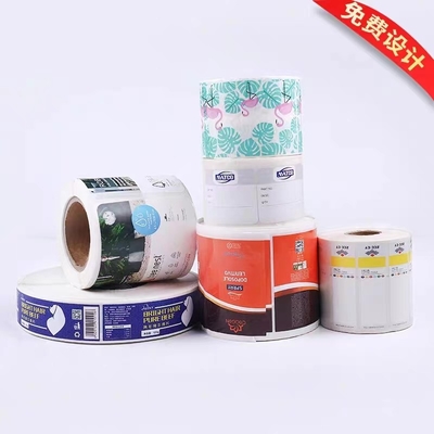 L'autocollant imprimé UV imperméable de label de Logo Cosmetic Clear Vinyl Pvc a découpé avec des matrices